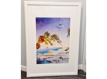 Salvador Dali 'Dream Caused By The Flight Of A Bee Around A Pomegranate A Second Before Waking Up, 1944'