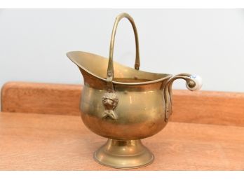 Brass Water Pitcher With Lionhead