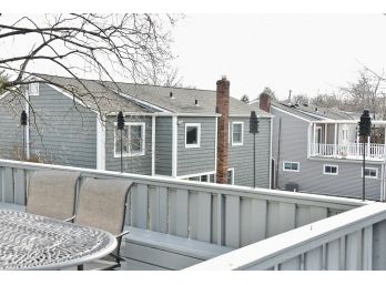 Set Of 4 Patio Railing Torches