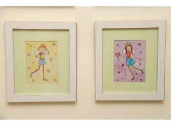 Pair Of Princess Prints