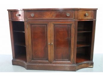 Ebert Furniture Five Drawer Mahogany Credenza
