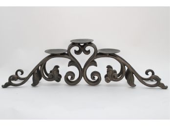 Curved Rustic Candle Stand