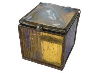 Stained Glass Trinket Box
