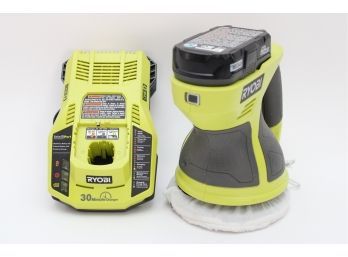 Ryobi 18v Buffer Polisher With Battery And Charger