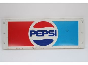 Vintage Metal Pepsi Soda Sign
