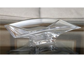 Nambe Crystal Bowl 11.5