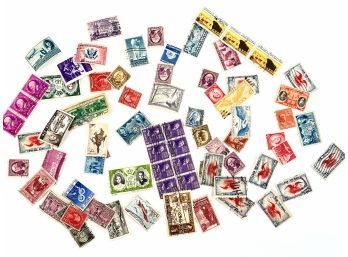 Assortment Of Old Stamp Lot