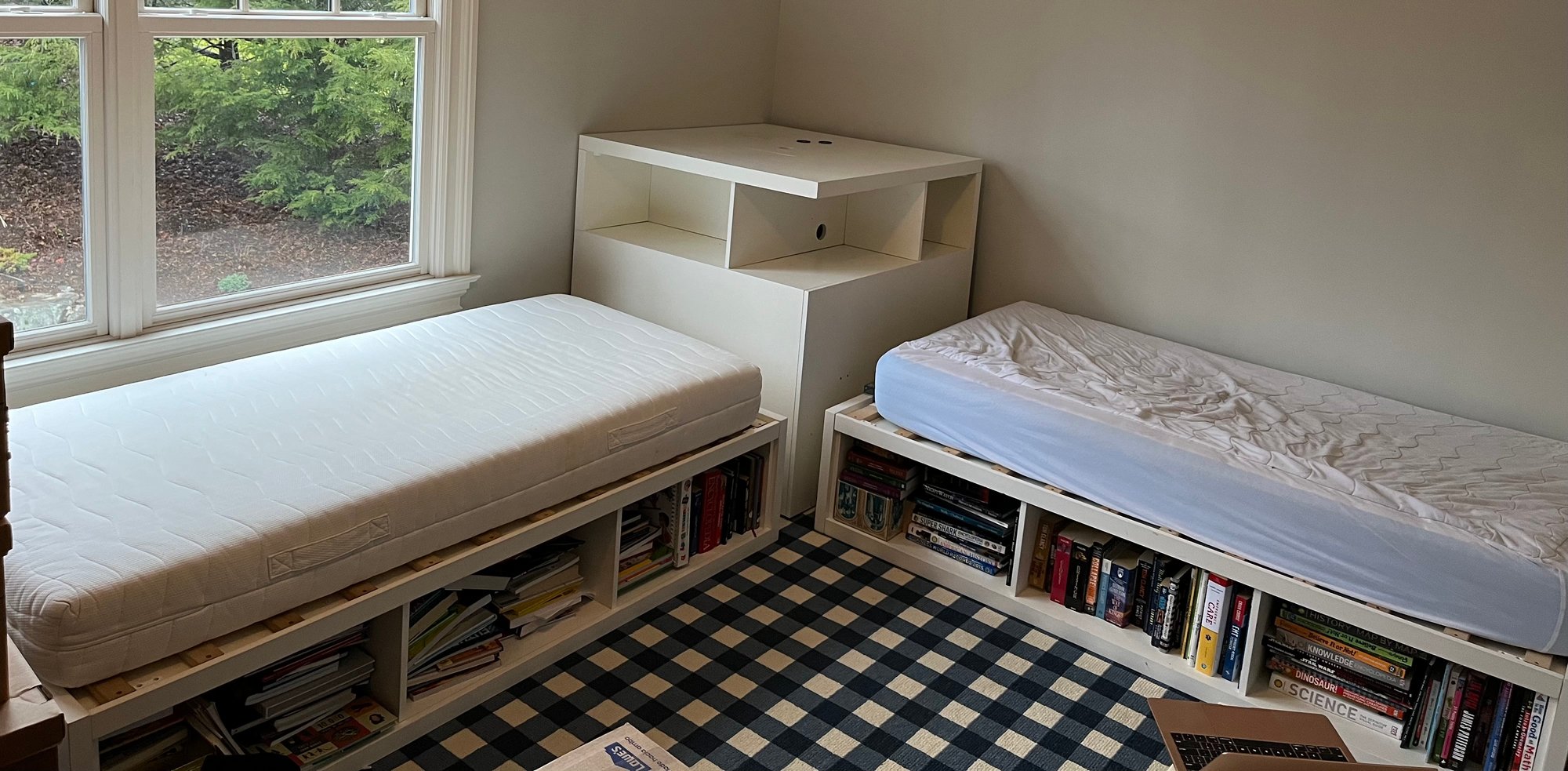 L shaped bed corner unit online