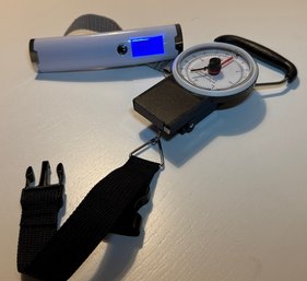 Digital & Analog Luggage Scales