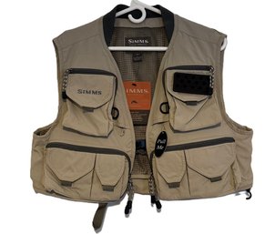 Simms Fishing Vest - Khaki