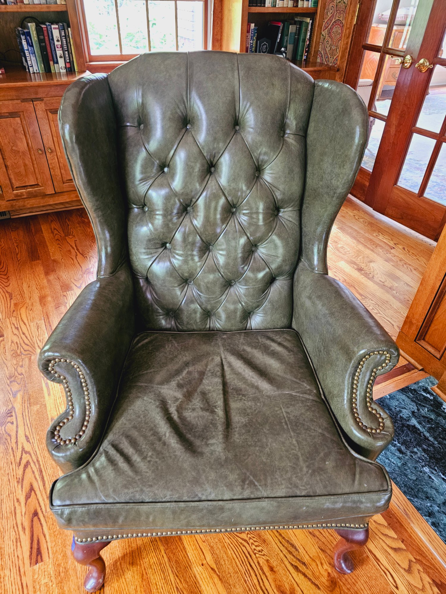 Auctionninja Pottery Barn Seagrass Wingback Chair Seagrass