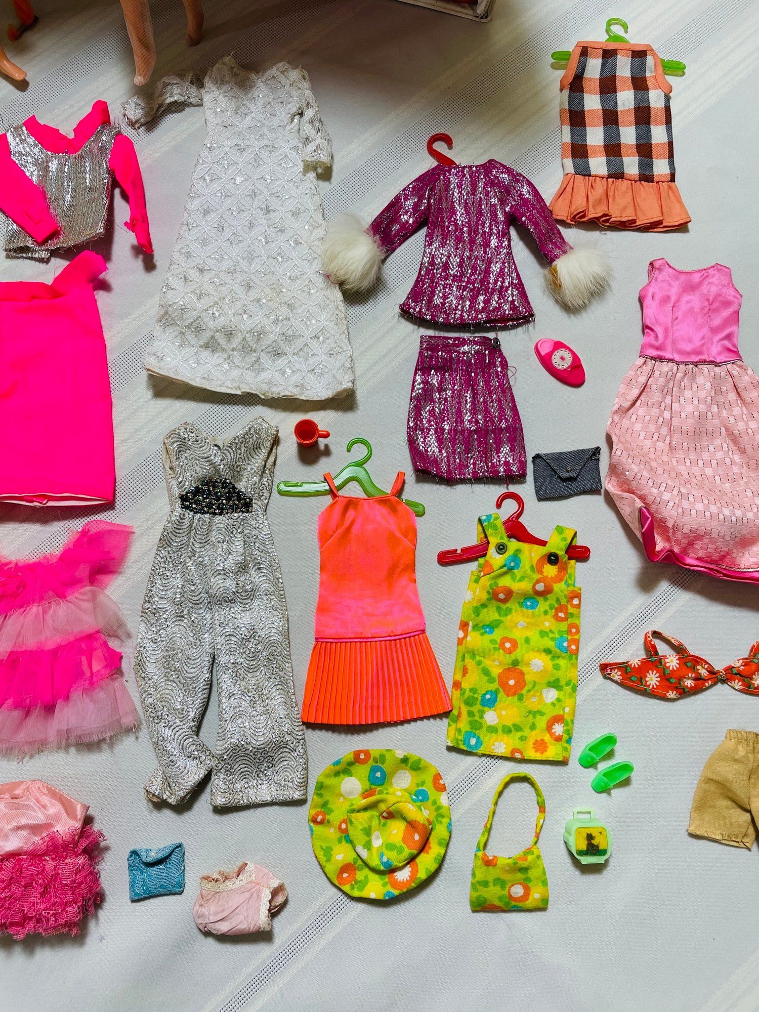 Vintage Original Barbie Dolls, Barbie Clothes And Francie