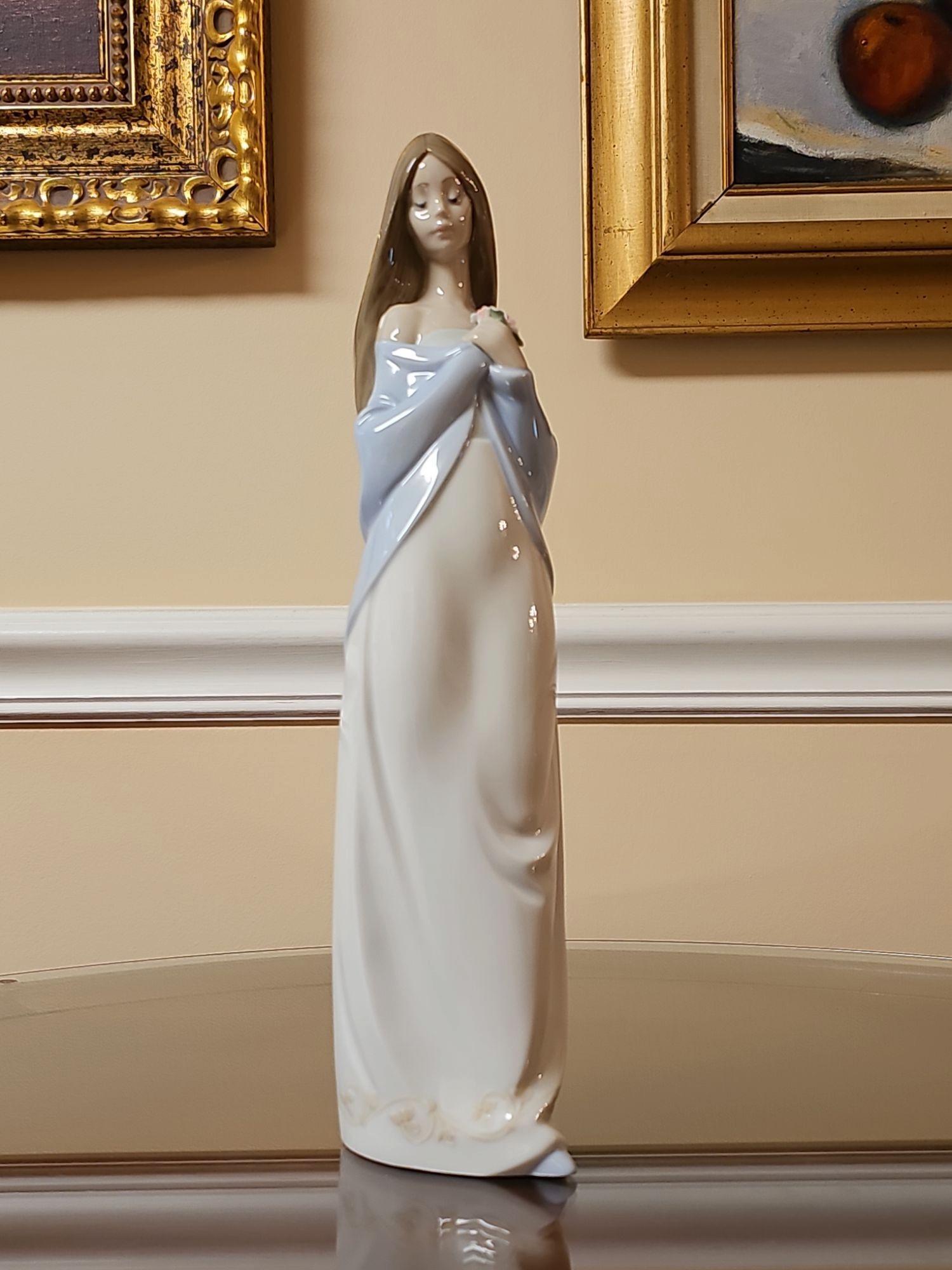 Vintage LLadro-Nao Floral Beauty Figurine 1344 #55 #18410 