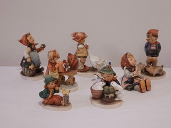 Collection Of Goebel M.I. Hummel Porcelain Figurines Lot Of Seven  #14