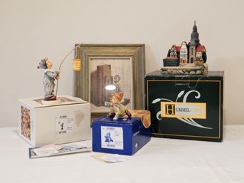 Collection Of Goebel M.I. Hummel Porcelain Figurines And Framed Art #16