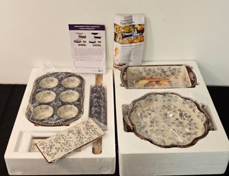 New Temp-Tations Floral Lace Pattern  Baking Set #119