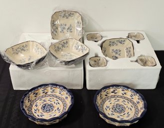New Temp-Tations Floral Lace Pattern  Bowls And Coffee Mugs  #120