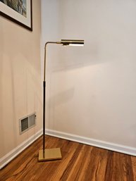 Mid Century Brass Koch & Lowy  Adjustable Pharmacy Floor Lamp  #12