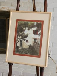 Framed Watercolor Painting By J.Wilshere 17' X 21'  #57