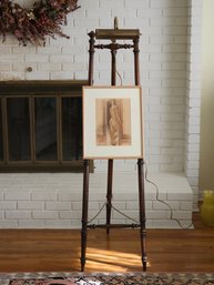 Picasso Sketches In Pastel Signed By Greg Biolchini 15' X 18' #64