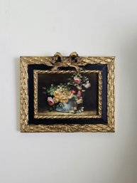 8 X 10 Floral Still Life Oil Painting By Robert Grace  #219