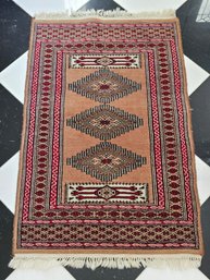 42 X 26 Handwoven Afghan Jaldar Prayer Rug #129