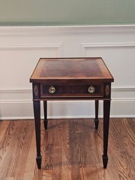Copley Place Collection By Hekman Inlaid Table With One Drawer #11