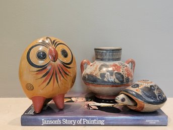 Signed Mexican Folk Art Pottery #106