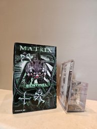 Mcfarlane Toys The Matrix Series 2 Sentinel Deluxe Boxed Set And  Matrix Reloaded Morpheus Figure #160