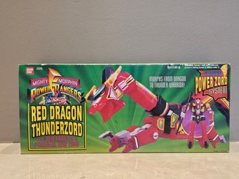 Mighty Morphin Power Rangers Red Dragon Thunderzord In Original Box  - Never Open #170