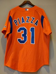 Mike Piazza Genuine Merchandise Authentic NEW YORK METS Jersey #199