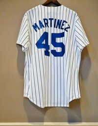 Pedro Martinez Majestic NEW YORK METS Jersey #211