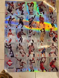 Kobe Bryant 1996 Collectors Edge Rookie Key Kraze Holofoil Uncut Sheet #229