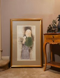 Eng Tay Large Vintage Etching 'An Interesting Moment:  Pencil Signed  Ed. 101/150 - 41' X 27' #59