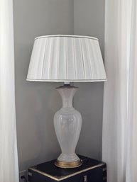 Mid-Century Modern Brass And Blown Glass Table Lamp In Barovier Style - 1970s  #5