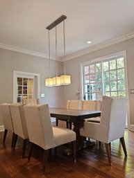 Mitchell Gold  Bob Williams Dining Table With Six Chairs And Two Armchairs #34