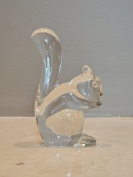 Baccarat Crystal Squirrel Figurine #96
