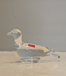 Baccarat Crystal Bird Figurine #97