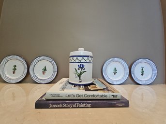 Made In Portugal Madeira Hand Painted Casafina Pottery #99