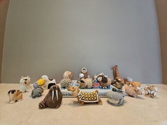 Artesania Rinconada Signed Vintage 1970s Original Figurines  #102