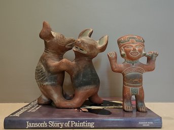 Archaeological Replica Of Tlalchichi Dogs  #105