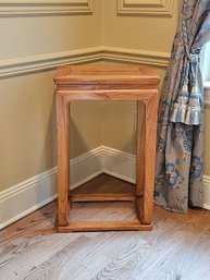 Burled Wood Chinoiserie Ming Style Table 30'H X 18'L X 13'W #120