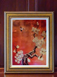 30 X 24 Patrick Guyton Painting Crimson Glory Signed And Framed #177