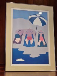 'Rays' By Carol Dahl Original Signed  33 X 25  #183