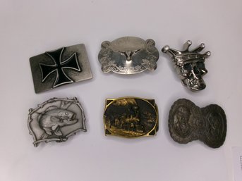 Belt Buckle Collection Assorted Themes