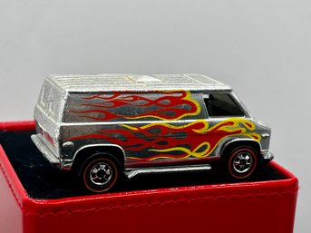 Redline 1974 Hot Wheels Flying Colors Chrome Super Van With Flames