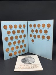 Penny Collection- Lincoln Memorial Complete Date Set Commemorating The Last Of The Copper Cent, With COA