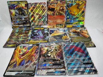Charizard/Raichu Promo, Large Size Holographic Pokemon Cards, 7 Inch, 8 Inch
