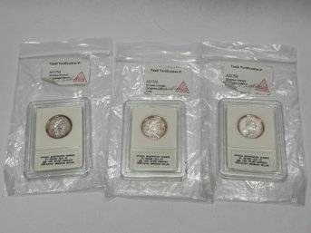 3x .999 Fine Silver Enriched 2009 Sacagawea Dollar, Native American Dollars