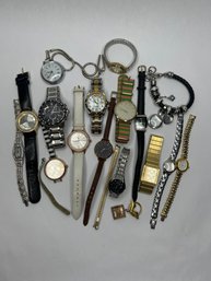 Collection Of Watches For Battery/parts/repair